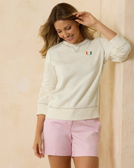 Collegiate Tobago Bay Crewneck Sweatshirt - Miami