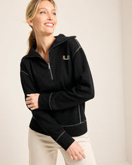 Collegiate Tobago Bay Half-Zip Sweatshirt - Miami