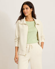 Palm Voyage Full-Zip Jacket - Bleached Sand