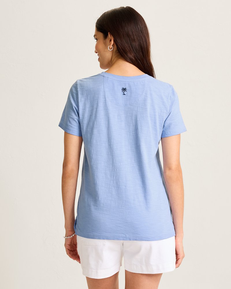 Paradise Breeze Jersey T-Shirt - Grape Pools