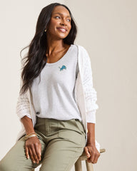 NFL Ashby Isles 3/4-Scoop-Neck T-Shirt - detroit_lions