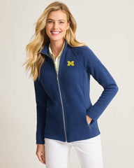 Collegiate Aruba Full-Zip Sweatshirt - Michigan