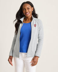 Collegiate Aruba Full-Zip Sweatshirt - indiana