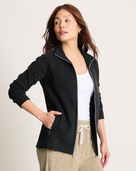 Aruba Full-Zip Sweatshirt - Black