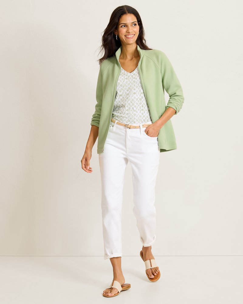 Aruba Full-Zip Sweatshirt - Extra Light Margarita