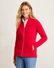 Aruba Full-Zip Sweatshirt - Tango Red
