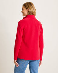 Aruba Full-Zip Sweatshirt - Tango Red