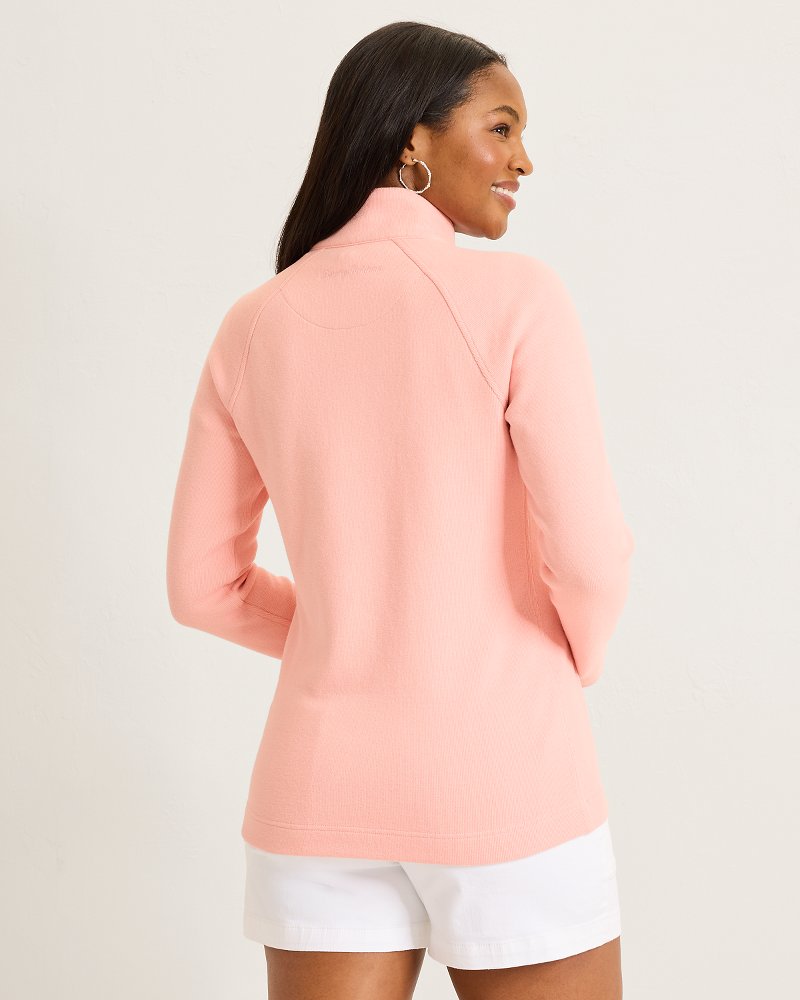Aruba Full-Zip Sweatshirt - Light Salmon