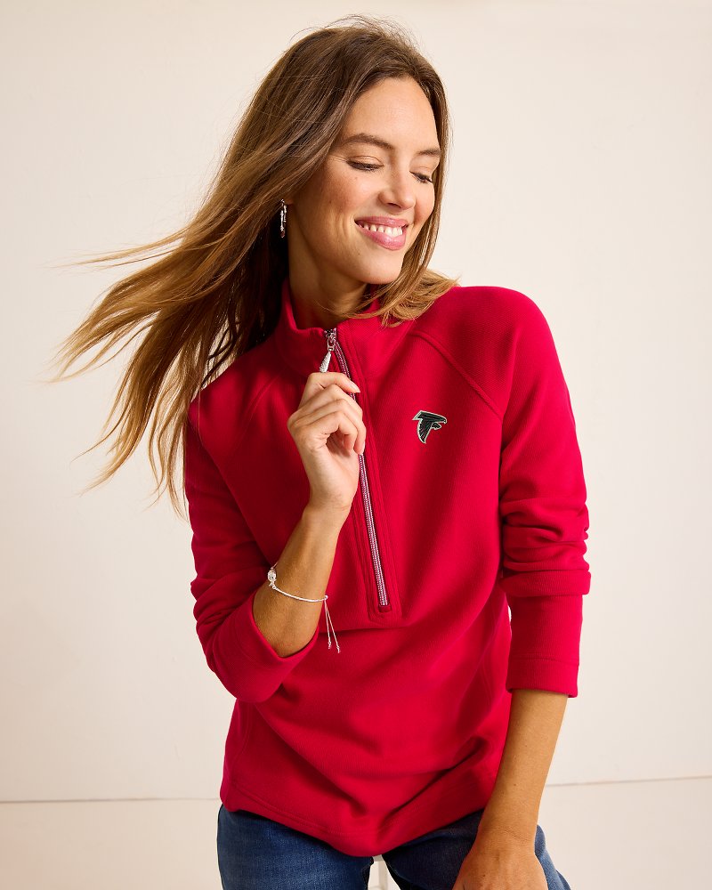 NFL Aruba Half-Zip Sweatshirt - atlanta_falcons