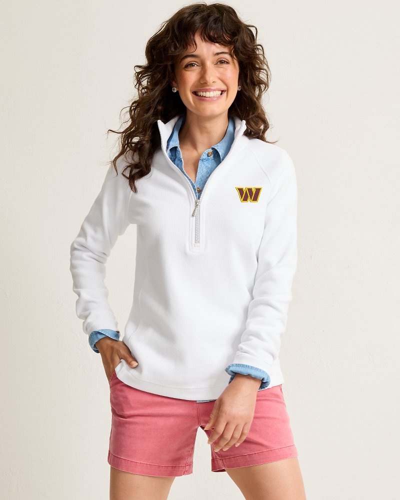 NFL Aruba Half-Zip Sweatshirt - washington_commanders