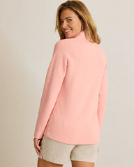 Aruba Half-Zip Sweatshirt - Light Salmon