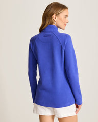 Aruba Half-Zip Sweatshirt - Bold Blue