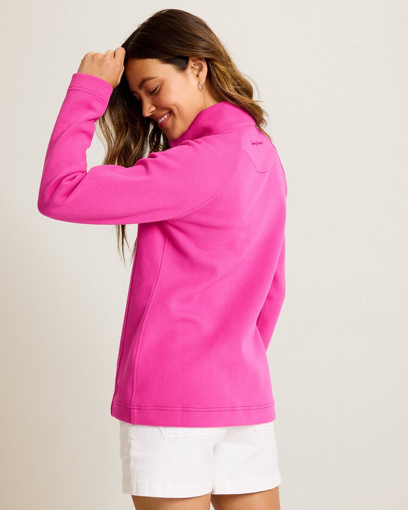 Aruba Half-Zip Sweatshirt - Very Berry