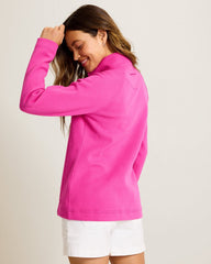 Aruba Half-Zip Sweatshirt - Very Berry