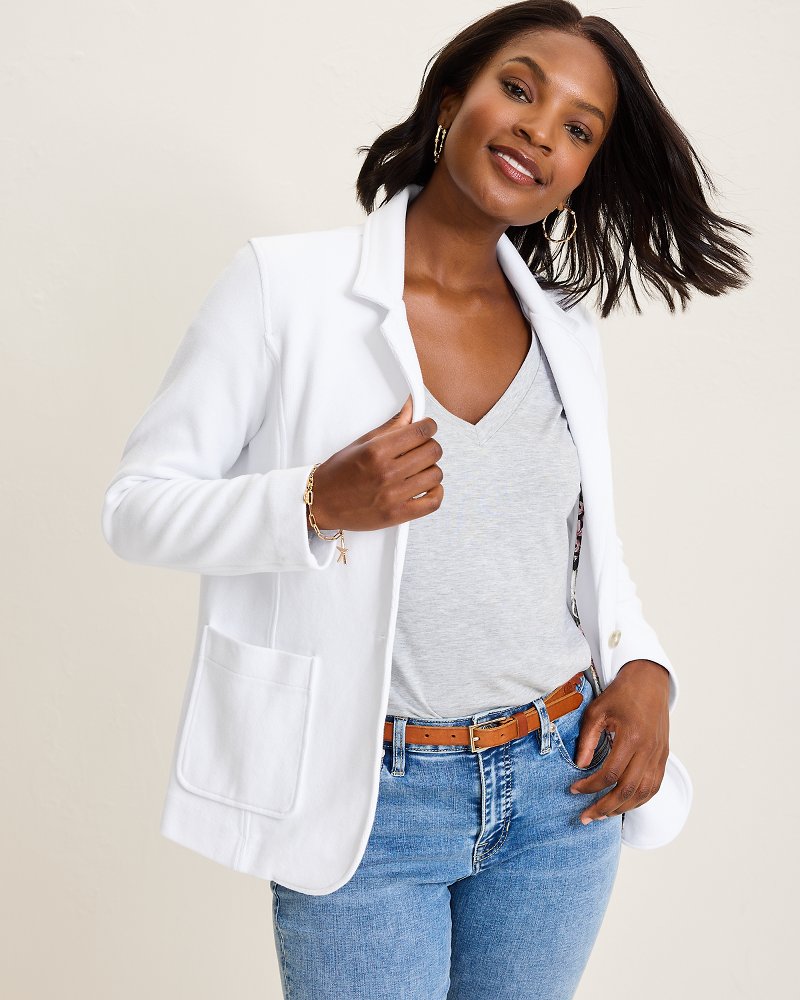 Aruba Casual Blazer - White