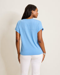 Collegiate Kauai V-Neck Shirt - Kansas