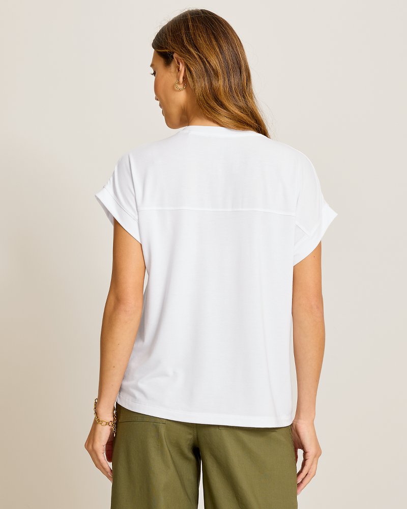 Kauai V-Neck T-Shirt - White