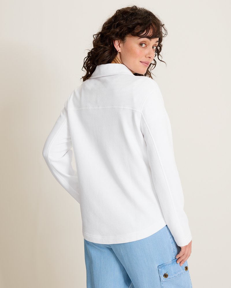 Marina Del Mar Shirt Jacket - White