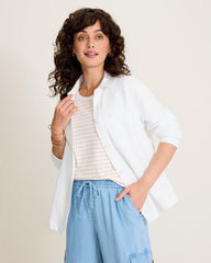 Marina Del Mar Shirt Jacket - White