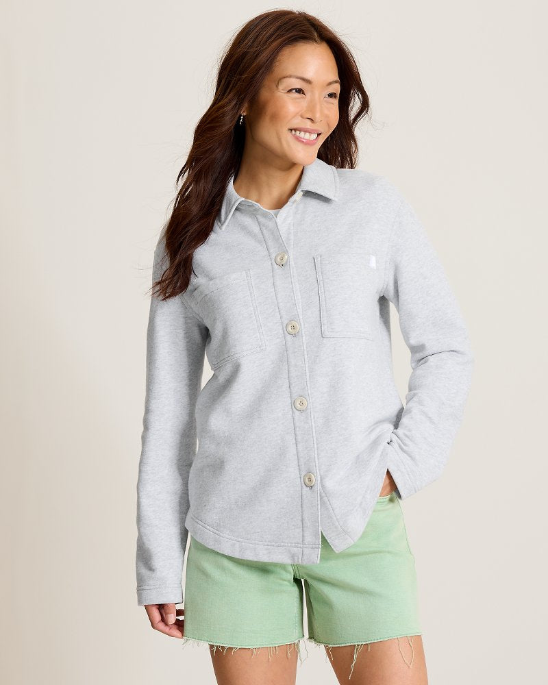Marina Del Mar Shirt Jacket - Summer Grey Hthr