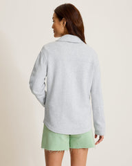 Marina Del Mar Shirt Jacket - Summer Grey Hthr