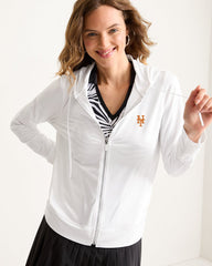 MLB Playa Vista Full-Zip IslandZone Hoodie - new_york_mets