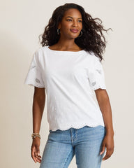 Flora Fresco Lux T-Shirt - White