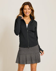 Abby Rib Full-Zip IslandZone Jacket - Black
