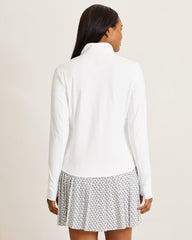Abby Rib Full-Zip IslandZone Jacket - White