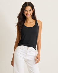 Kona Isles Tank Top - Black