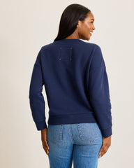 Marina Del Mar V-Neck Sweatshirt - Coastline