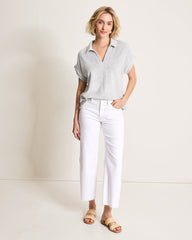 Suncoast Loop Terry Polo - Summer Grey Hthr