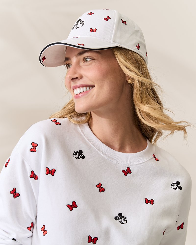 Disney Marina Del Mar Crew Sweatshirt - White