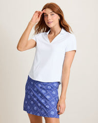 Abby IslandZone Polo - White