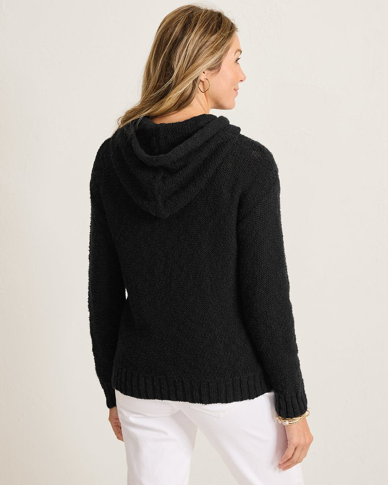 Bayshore Cotton Hoodie - Black