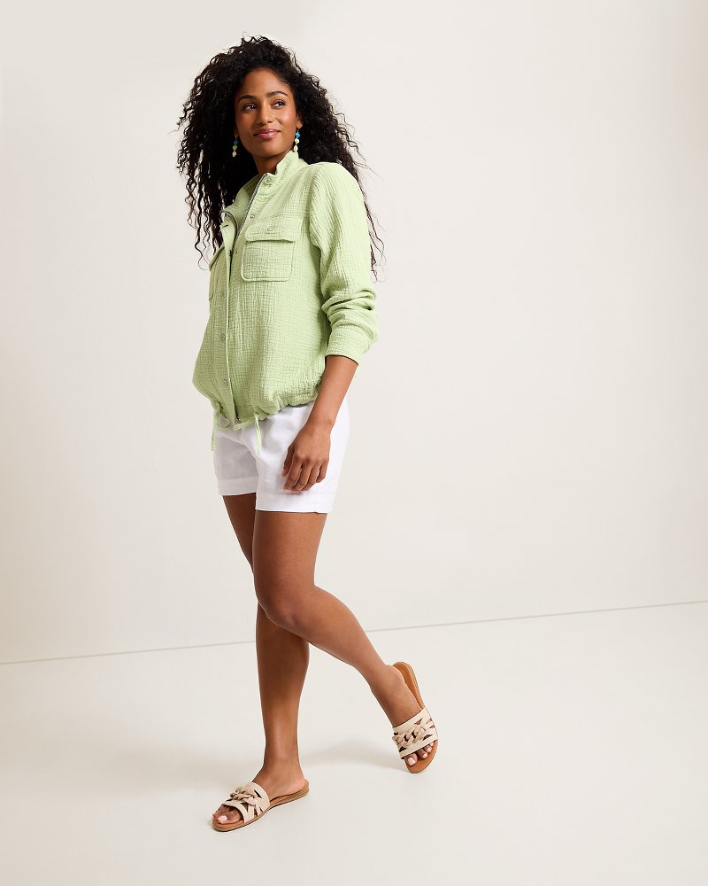 Island Gauze Field Jacket - Light Rosemary