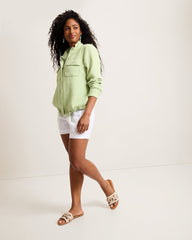 Island Gauze Field Jacket - Light Rosemary