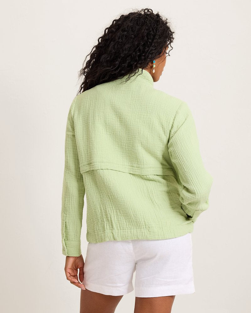 Island Gauze Field Jacket - Light Rosemary