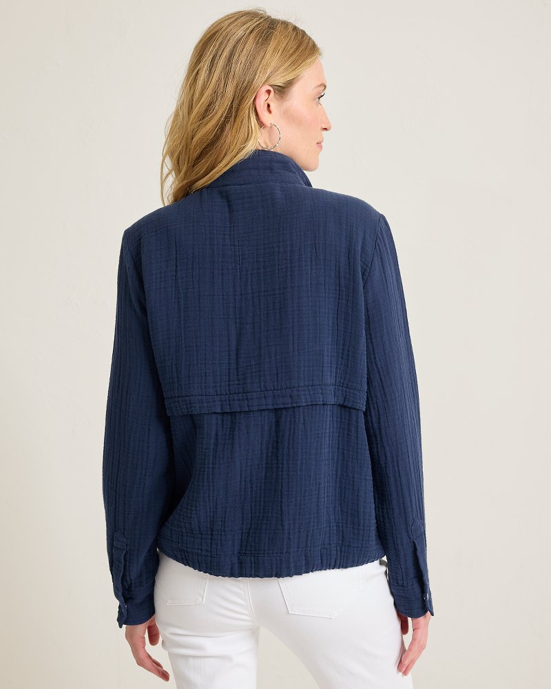 Island Gauze Field Jacket - Coastline