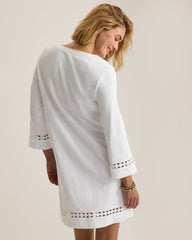 Sunset Harbor Dress - White