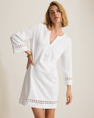 Sunset Harbor Dress - White