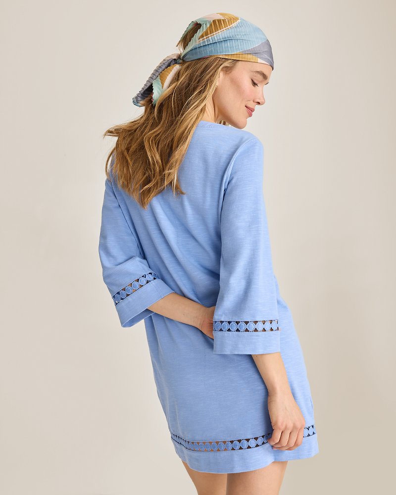 Sunset Harbor Dress - Grape Pools