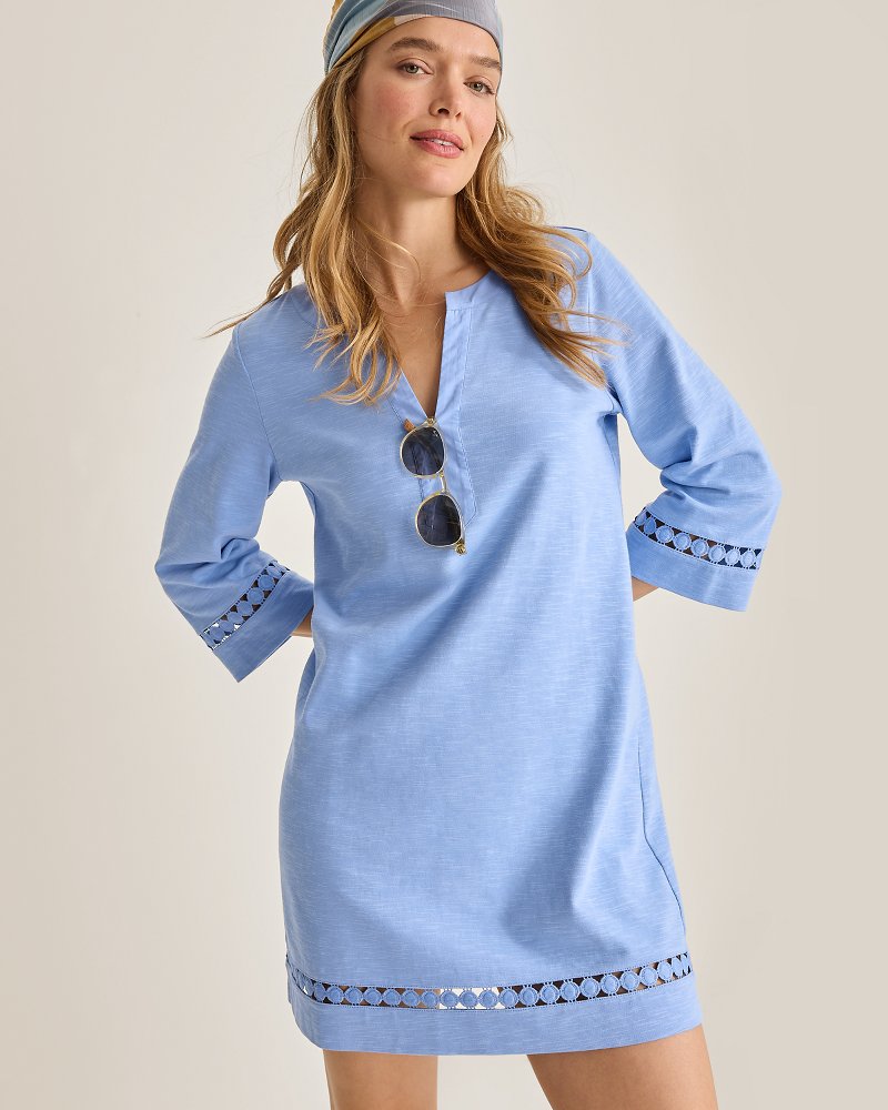 Sunset Harbor Dress - Grape Pools