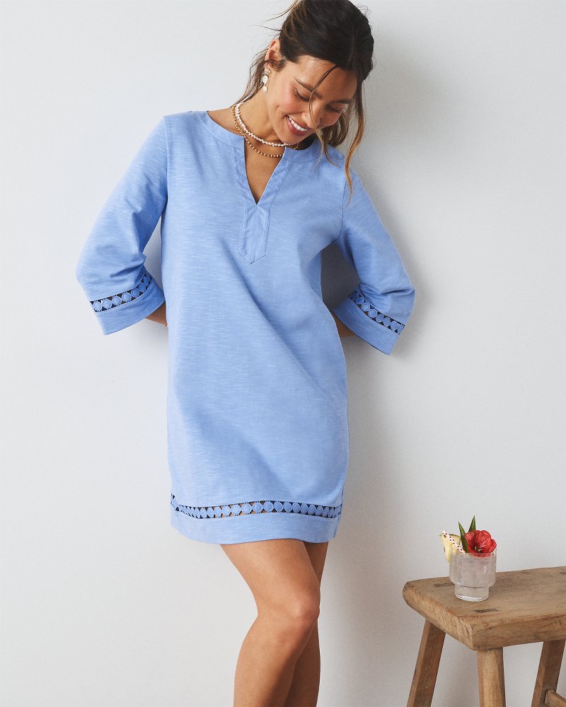 Sunset Harbor Dress - Grape Pools