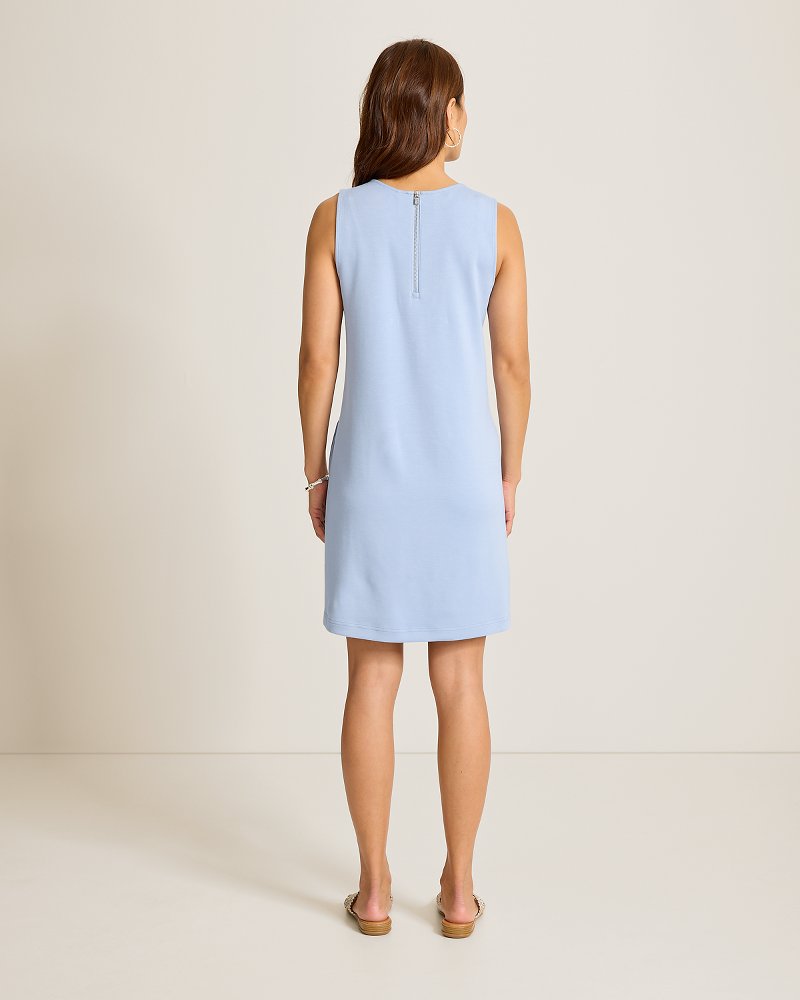 Palm Voyage Sleeveless Short Dress - Evertide