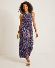 Jasmina Sunlit Seas Maxi Dress - Coastline