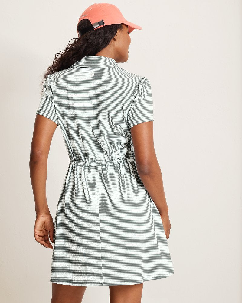 Costa Wave IslandZone Shirt Dress - Dark Jade