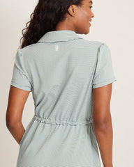 Costa Wave IslandZone Shirt Dress - Dark Jade