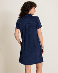 Suncoast Loop Terry Dress - Coastline