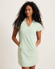 Aubrey Bahia Blooms IslandZone Dress - Light Rosemary